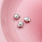 Brass Pendants, Platinum, Fish, 9x10mm
