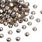 Preciosa® Crystal Hotfix Flatback Stones, Czech Crystal, Round(438 11 612 Chaton Rose VIVA 12 ®), 00030 235 Honey, SS8(2.3~2.5mm)