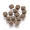Tibetan Style Alloy Beads, Lead Free & Cadmium Free, Barrel, Antique Bronze, 6x6mm, Hole: 1.6mm