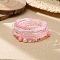 Bohemian Glass Beaded Stretch Bracelet Sets, Summer Beach Stackable Charm Bracelets for Women