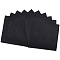 10 Sheets Non Woven Fabric, DIY Craft Supplies, Square, Black, 300x300x1mm, 10 sheets/set