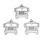 Non-Tarnish 201 Stainless Steel Pendants, Laser Cut, Truck, Stainless Steel Color, 16.5x16x1mm, Hole: 4mm
