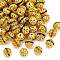 Brass Rhinestone Beads, Grade A, Golden Metal Color, Round, 10mm in diameter, Hole: 1.2mm