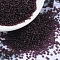 MIYUKI Round Rocailles Beads, Japanese Seed Beads, (RR153) Dark Smoky Amethyst, 11/0, 2x1.3mm, Hole: 0.8mm, about 1100pcs/bottle, 10g/bottle