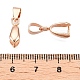 Держатели пончик из латуни KK-T034-01B-KCG-3