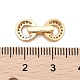 Латунное микропейв KK-C075-12G-3