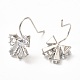 Латунные крючки для серьги из чистого циркония ZIRC-K087-23P-2