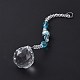 Граненый хрустальный шар люстра Suncatchers призмы AJEW-G025-A07-2