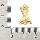 Латунные микропаве прозрачные подвески с фианитом KK-U015-08G-3
