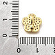 Латунные микро проложить кубического циркония подвески KK-R222-01G-02-3