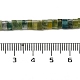 Природные моховой агат бисер нитей G-Z045-A14-01-5