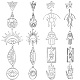 20 шт. 10 подвески из нержавеющей стали 201 с лазерной резкой STAS-SZ0002-67P-1