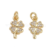 Латунные микро проложить кубического циркония подвески KK-D424-09G