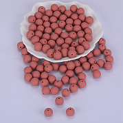 Круглые силиконовые фокусные бусины SI-JX0046A-76