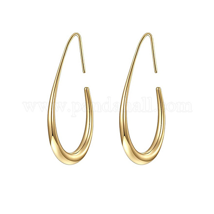 Серьги-подвески из латуни в форме слезы FS-WG1287F-01-1