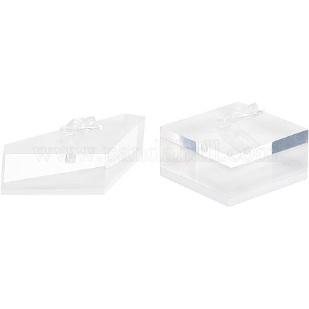 2 шт. 2 стиля акриловых колец-дисплеев RDIS-FG0001-13-1