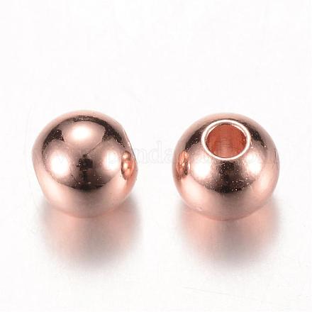Spacer бисер латунные KK-S753-3mm-RG-1