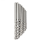 Steel Hand Twist Drill Bits, Stainless Steel Color, 29~61x0.8~3mm, 10pcs/bag