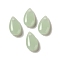 Glass Pendants, Imitation Gemstone, Teardrop Charms, Dark Sea Green, 14x8x4mm, Hole: 1.2mm