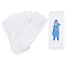 NBEADS 12 Pcs Book Marker Cross Stitch, Aida with Cotton lace Edge Embroidery DIY Bookmark Kit DIY Blank Bookmark