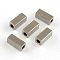 Tarnish Resistant 201 Stainless Steel Beads, Cuboid, Stainless Steel Color, 7x3x3mm, Hole: 2mm