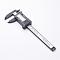 Plastic Electronic Vernier Caliper, Measurement Range: 0-100mm, Black, 180x60x14mm