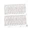 Transparent Acrylic European Beads, Large Hole Beads, Rectangle, Clear, 30x14x10mm, Hole: 6x10.5mm, about 274pcs/500g