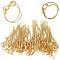 GORGECRAFT 100PCS 2 Styles Mobile Phone Keychain Straps Tone Split Ring Cord Cellphone Charms Pendant Polyester Lanyard String Detachable Phone Rope Lariat Hanging Accessories for USB Drive Camera