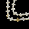 Cross Natural Sea Shell Beads Strands, 16~17x11~12x2.5mm, Hole: 0.5mm, about 23pcs/strand, 14.9 inch