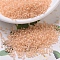 MIYUKI Delica Beads, Cylinder, Japanese Seed Beads, 11/0, (DB0067) Light Peach Lined, 1.3x1.6mm, Hole: 0.8mm, about 100000pcs/500g