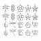 Non-Tarnish 100Pcs 10 Style 304 Stainless Steel Pendants, Laser Cut, Mixed Shapes, Stainless Steel Color, 10pcs/style