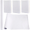 1.1M Self Adhesive Faux Suede Book Covers, Notebook Wraps, White, 420x0.8mm
