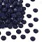 Preciosa® MAXIMA Crystal No Hotfix Flatback Stones, Czech Crystal, Unfoiled, Round(438 11 615 Chaton Rose), 33400 Deep Sea, SS16(3.8~4mm)