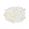 Glass Charms, Faceted, Cone, Clear AB, 8x4mm, Hole: 1~1.2mm