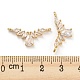 Подвески из латуни с прозрачным фианитом X-KK-Q789-08G-3
