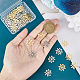 40 шт. подвески из нержавеющей стали 201 двух цветов STAS-UN0046-11-2