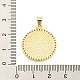 Латунь с подвесками из фианита KK-K332-16A-G-01-3