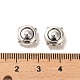 Сплавочные овальные бусины тибетского стиля  FIND-C043-048AS-3