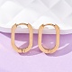 Серьги-кольца Huggie Hoop из нержавеющей стали 304 STAS-H156-11A-G-1