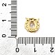 Латунные микро проложить кубического циркония подвески KK-I360-024G-01-3