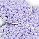 Непрозрачные цвета блестящие стеклянные бусины X1-SEED-P008-01C-10-1