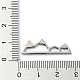 Кабошоны из нержавеющей стали 201 STAS-C097-53P-3