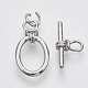 Латуни Переключить застежками KK-T051-16P-NF-3