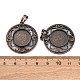 Сеттинги для кулона (кабошонов) KK-U074-04R-3