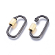 Латунные брелоки с карабином KK-I673-05A-2