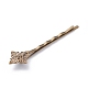 Латунные фурнитуры шпильки Bobby Pin X-HJEW-H009-AB-3