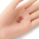 2шт латунные эмалированные подвески KK-YW0001-78-4