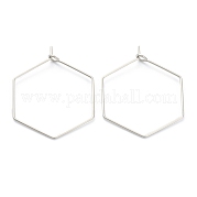 Серьги-кольца из нержавеющей хирургической стали 316 STAS-M288-09P-A