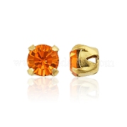Preciosa® maxima crystal в пришивной чашке X-PRC-SS16-90310-G