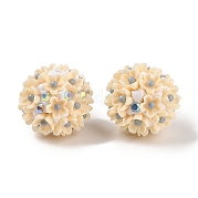 Ручной полимерной глины шариков Rhinestone CLAY-H003-03D